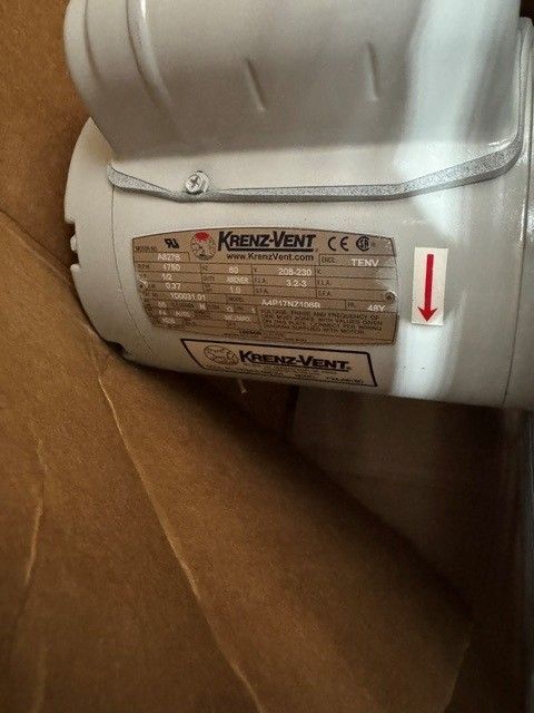 Lot of Six (6) Krenz-Vent Transformer Cooling Fans - Image 4